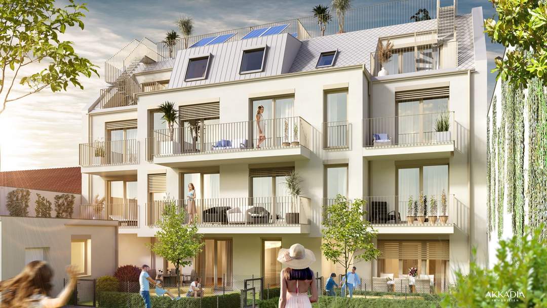 Pärchenhit mit Eigengarten I Neubauprojekt