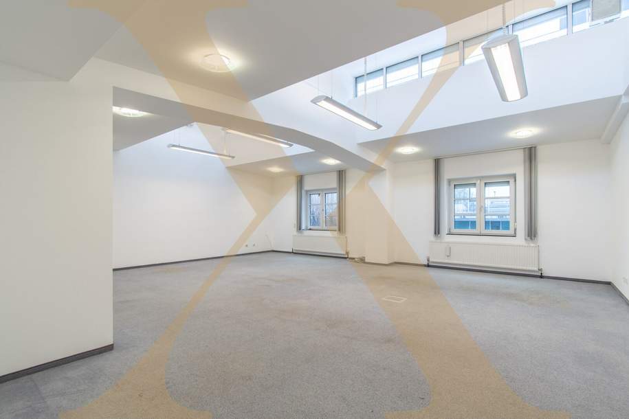 Ansprechende Bürofläche mit idealer Sichtbarkeit in unmittelbarer Nähe zur Autobahnauffahrt A7!, Gewerbeobjekt-miete, 6.019,87,€, 4020 Linz(Stadt)