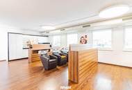 Repräsentative Dachgeschossfläche - Büro mit Wohnung und Terrasse - zu mieten oder kaufen!