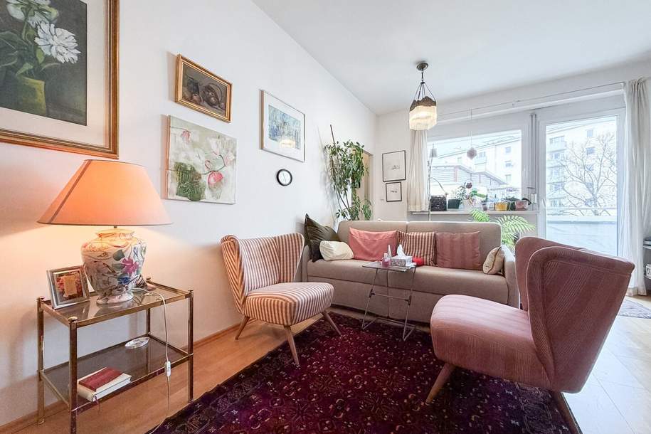 Helle 3-Zimmer-Wohnung mit Loggia in Geidorf, Wohnung-kauf, 199.000,€, 8010 Graz(Stadt)