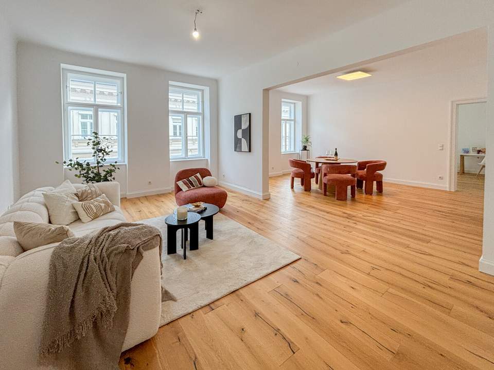 Großzügige 4-Zimmer Altbauwohnung Nähe Naschmarkt