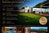 Exklusives Penthouse mit Hotelambiente – Hallenbad, Spa-Bereich, Partykeller und uneinsehbarer Dachterrasse