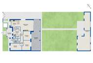 Neuwertiger Bungalow in Frauenkirchen – mit beheiztem Wintergarten & Kamin