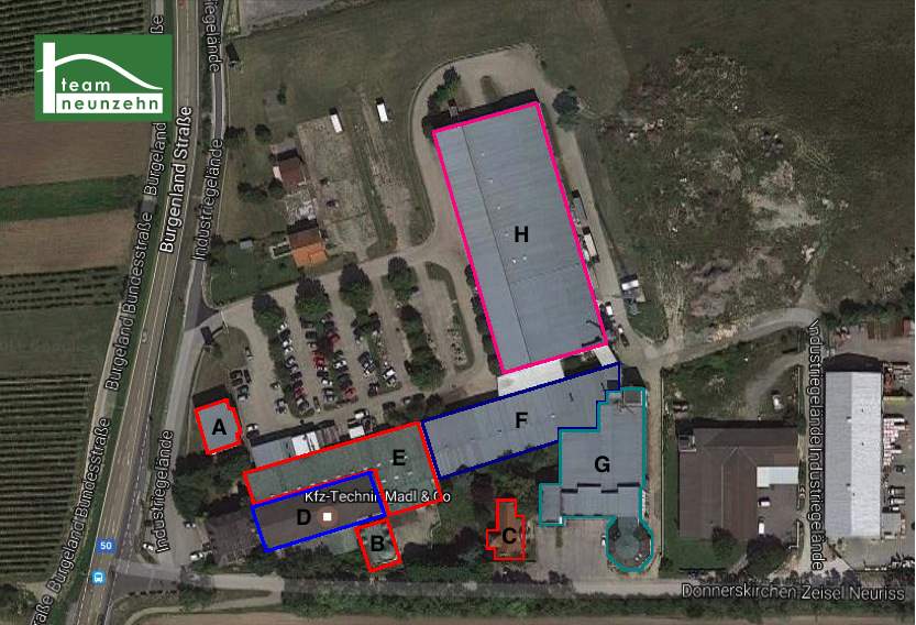 Begehrtes Grundstück im Gewerbepark - Industriegelände Donnerskirchen! 500m2 - z.b. als Lagerfläche, Nutzung als Abstellplätze, uvm.