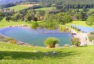 Exklusives Landhaus in Panoramalage mit Ganztagssonne, Naturschwimmteich und Stadtnähe!