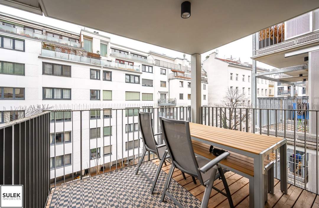 Gottfried-Keller-Gasse 5: Moderne 2-Zimmer-Neubauwohnung mit Balkon &amp; Garage am Modenapark (1030 Wien)