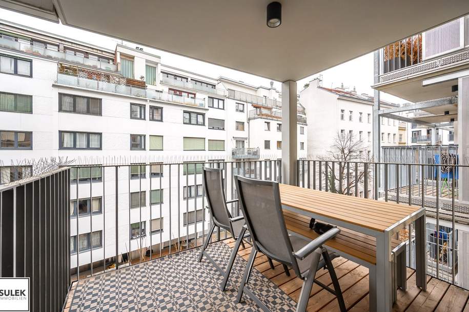 Gottfried-Keller-Gasse 5: Moderne 2-Zimmer-Neubauwohnung mit Balkon &amp; Garage am Modenapark (1030 Wien), Wohnung-miete, 1.421,61,€, 1030 Wien 3., Landstraße