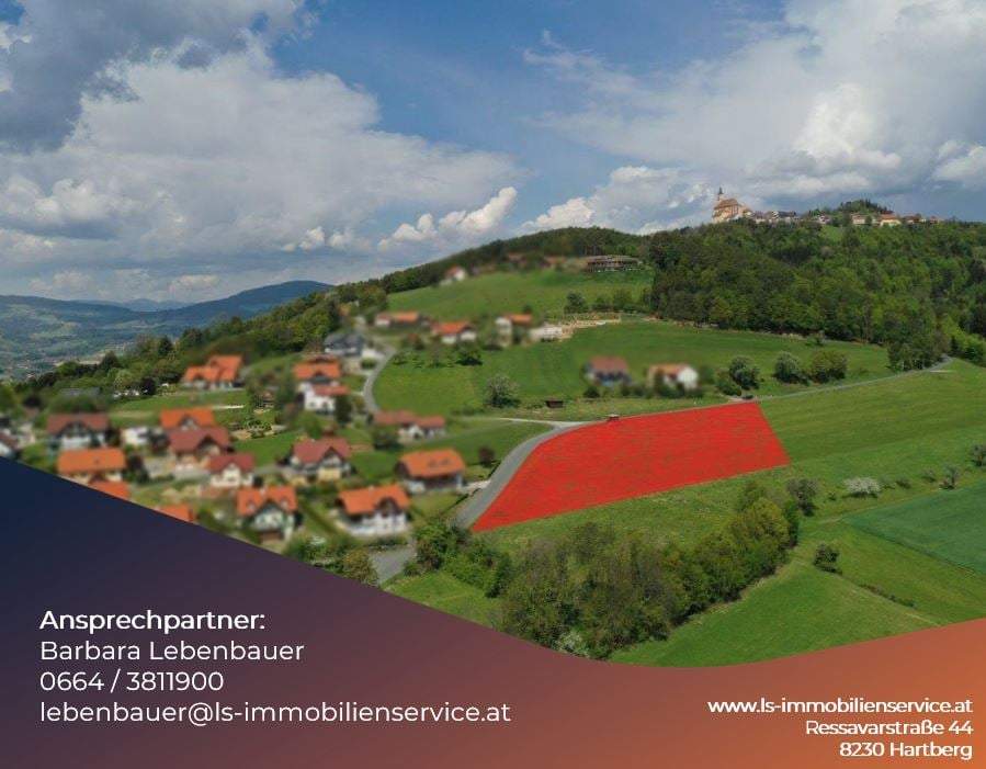 Wohnen am Pöllauberg! Bauplätze in bester Lage mit Aussicht und Lebensqualität!