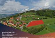 Wohnen am Pöllauberg! Bauplätze in bester Lage mit Aussicht und Lebensqualität!