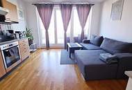DACHGESCHOSS, FERNBLICK, 48 m2 Neubau mit 13 m2 Balkon, Wohnküche, 1 Zimmer, Duschbad, Garage möglich, U3-Nähe, vermietet