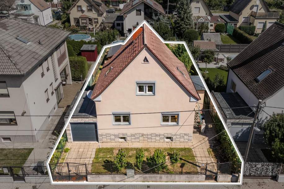 "Ein Haus, das überrascht!", Haus-kauf, 690.000,€, 1210 Wien 21., Floridsdorf