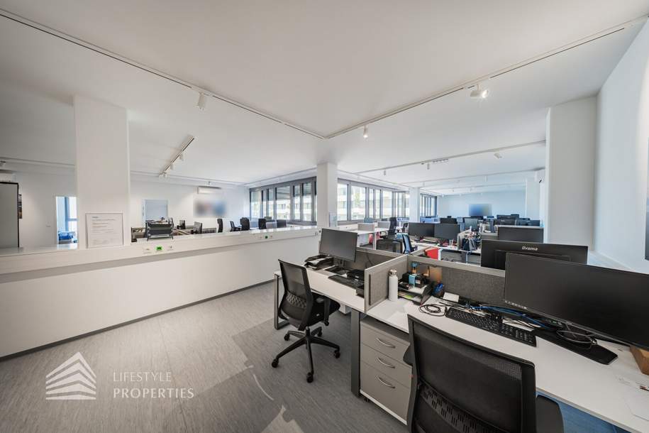 Attraktives 10-Zimmer Büro/Praxis Nähe Enkplatz, Gewerbeobjekt-miete, 14.411,41,€, 1110 Wien 11., Simmering