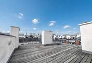 Dachterrassentraum im Alsergrund: großzügige 4-Zimmer-Wohnung &amp; 82 m² Terrasse in der Porzellangasse