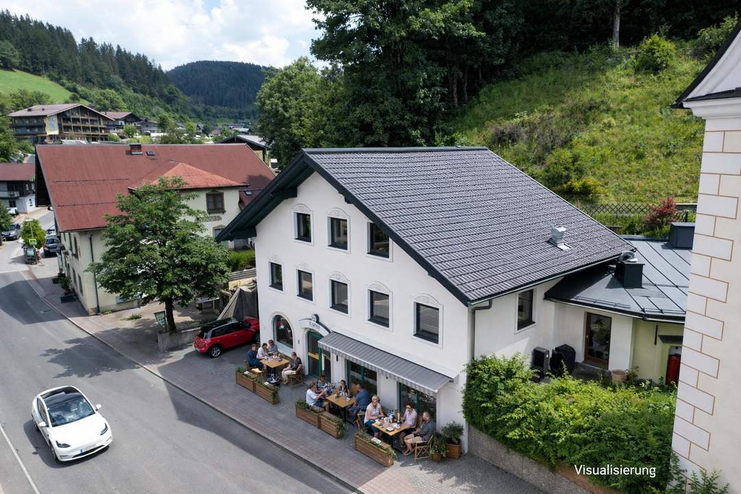 "ZENTRUMSBLICK" - Wohn- &amp; Geschäftshaus in Wagrain!