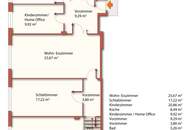 frisch renovierte 4 Zimmer Wohnung | 105 m² Nutzfläche | separate Küche