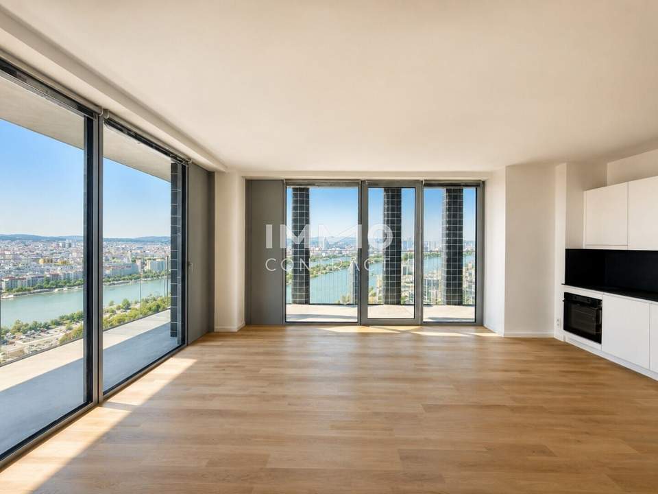 DC2 Skyline Statement – Signature Residence - 3 Zimmer mit zwei Loggien über der Wiener Innenstadt