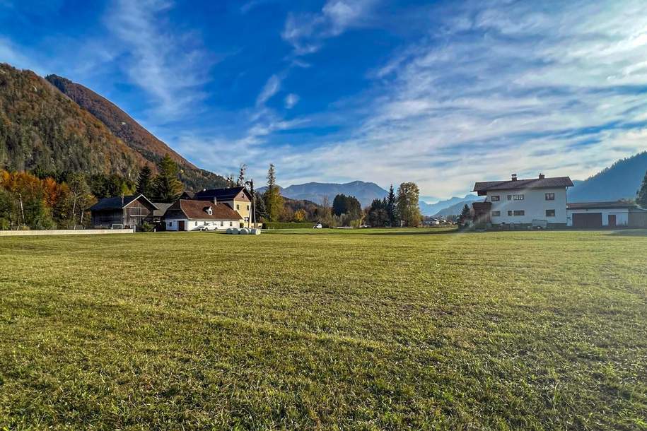 EBEN - SONNIG - GEBIRGSBLICK - Bahn und Bus zu Fuß erreichbar !, Grund und Boden-kauf, 700.000,€, 4644 Gmunden