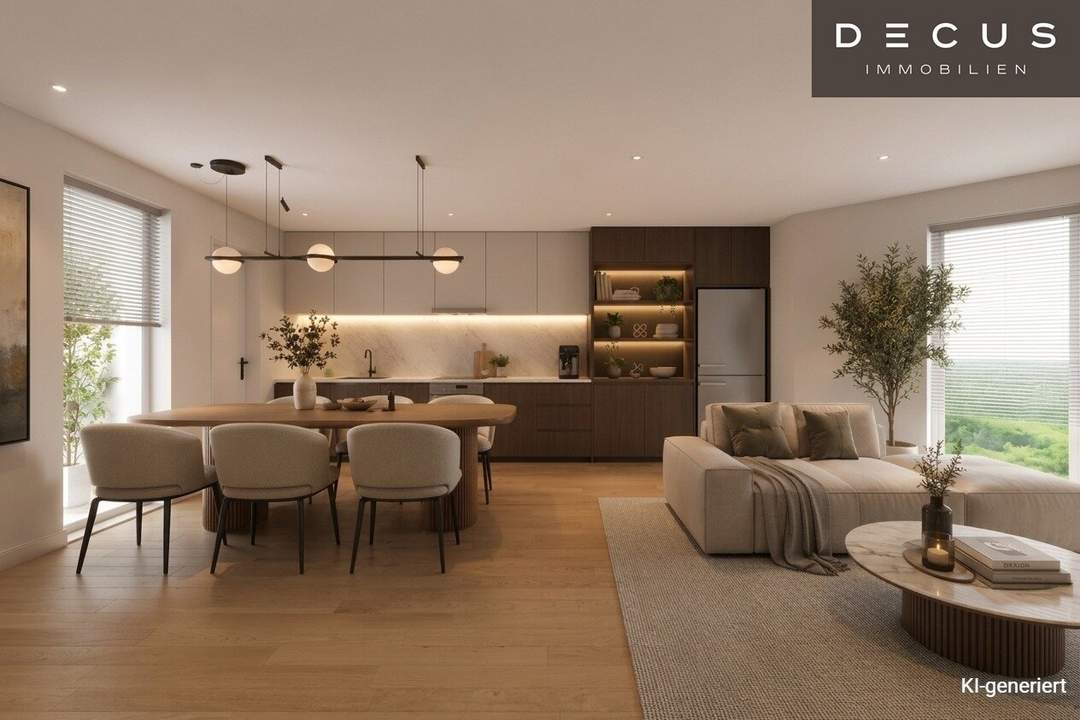 | 4 ZIMMER WOHNUNG | GROSSZÜGIGER ERSTBEZUG MIT 2 LOGGIEN &amp; 2 BÄDERN | 2. OBERGESCHOSS |