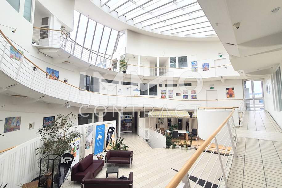 Einzelbüro, All-Inklusive Miete (inkl. BK, Heizung, Strom, Parkplatz nach Verfügbarkeit), Gewerbeobjekt-miete, 711,36,€, 2380 Mödling