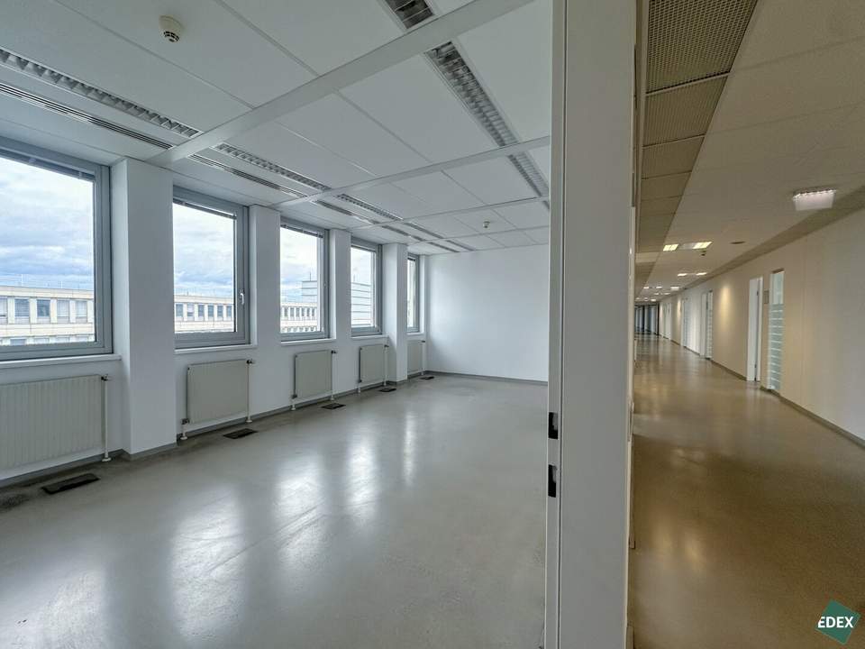 Hochwertige Bürofläche samt großzügiger Terrasse an der Brigittenauer Lände