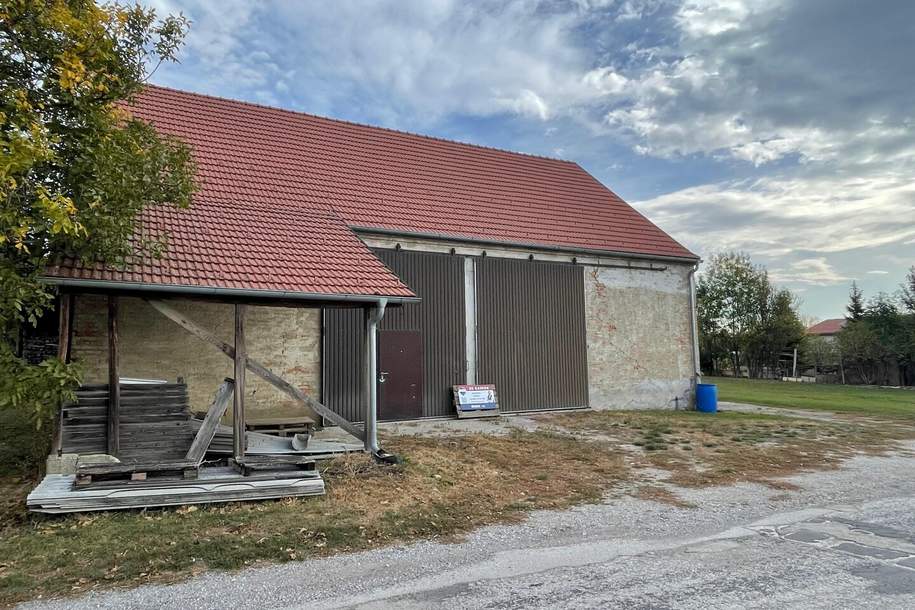 Gepflegter Stadl mit ca. 350 m² Nutzfläche in Pöttsching, Gewerbeobjekt-kauf, 149.900,€, 7033 Mattersburg