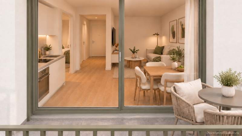 Durchdachte 2-Zimmer-Vorsorgewohnung mit Freifläche