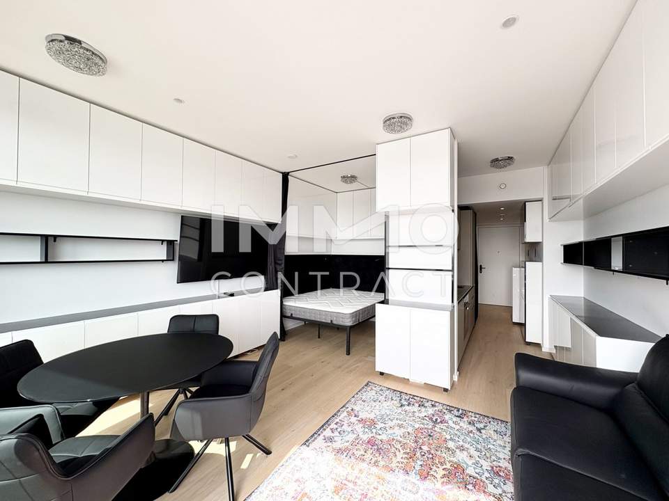 Top-modernes Studio vollmöbliert - DANUBEFLATS - Gym, Sauna, Pool, Bar, Lounges, Supermarkt im Haus