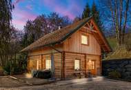 Wunderschönes Holzhaus am Berg mit Panorama