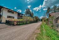 Tirolerhaus mit großem Garten, Pool und Baugrund – attraktive Lage in Scharnitz-Gießenbach