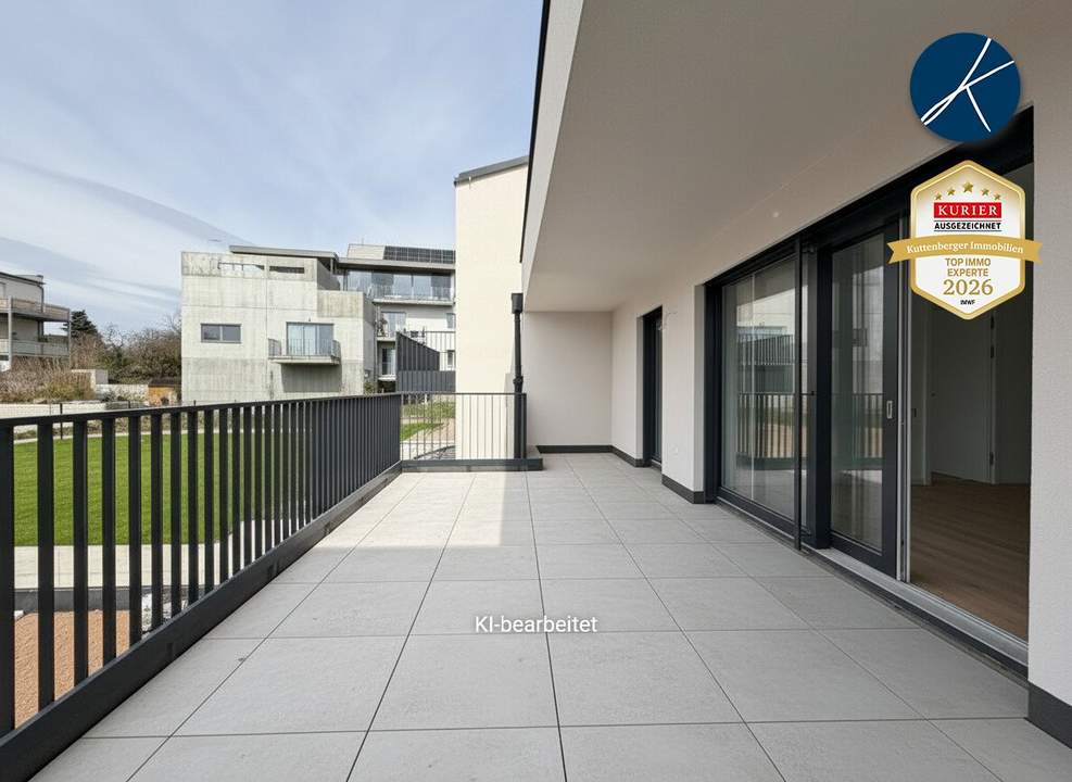 2-Zimmer Wohnung mit 25m² Balkon (Top 6) - Neubauprojekt am Kremser Steindl