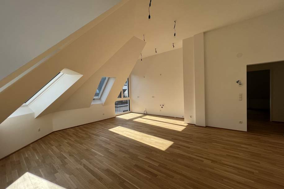 Erstbezug. Topsanierte Dachwohnung plus 5,06 m² Balkon (Innenhof) (Top 31 - Bauteil C), Wohnung-kauf, 589.000,€, 1180 Wien 17., Hernals