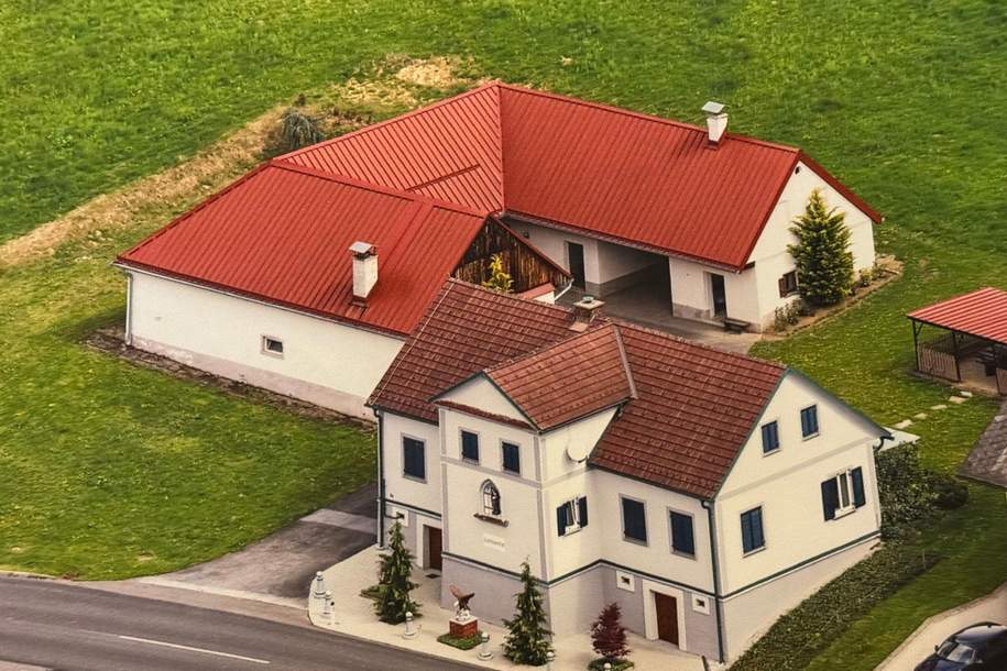 Gelegenheit! Sehr gepflegter Landsitz mit großem Wirtschaftsgebäude, Haus-kauf, 265.000,€, 8355 Südoststeiermark