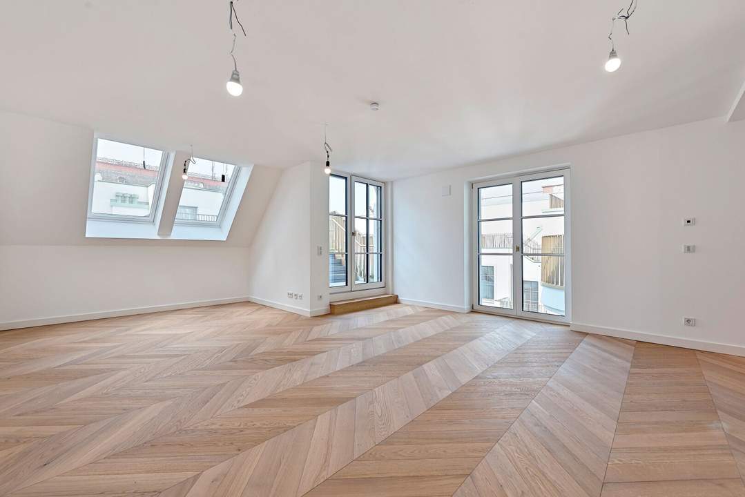 EXKLUSIVES DACHGESCHOSS! Klimatisierter Erstbezug mit herrlicher Dachterrasse