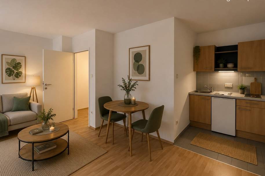 1- Zimmer Wohnung in 1210 Wien 1 MONAT MIETFREI, Wohnung-miete, 729,01,€, 1210 Wien 21., Floridsdorf