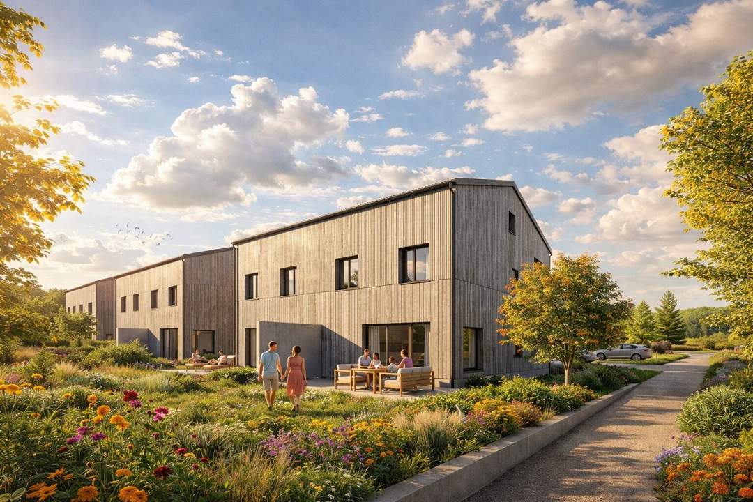 DOPPELHÄUSER in ZIMMERMEISTERQUALITÄT (ab 109 m² bis 140 m²) - nachhaltig leben im Marktort Neuhofen an der Krems