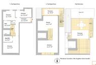 Penthouse-Wohnung mit 2 Terrassen