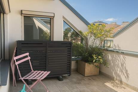 Edle Dachterrassenwohnung in Maisonetteform, unweit des Julius Tandlerplatzes-U4 einundert Meter entfernt und Blick auf den Kahlenberg 1090 Wien, Wohnung-kauf, 1.390.000,€, 1090 Wien 9., Alsergrund
