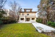 Elegante Villa mit großem Garten, Wellnessbereich und Fernblick in Toplage von Währing