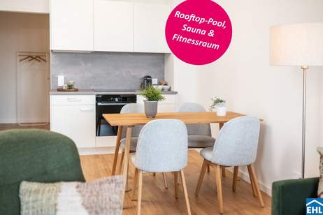 TOWER HOMES – Exklusiver Erstbezug im VIENNA TWENTYTWO, Wohnung-miete, 735,00,€, 1220 Wien 22., Donaustadt