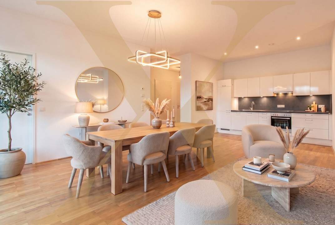 Moderne 2-Zimmer-Wohnung mit großzügiger Loggia und voll ausgestatteter Küche in Linz nähe Wifi zu vermieten! (Top 3)