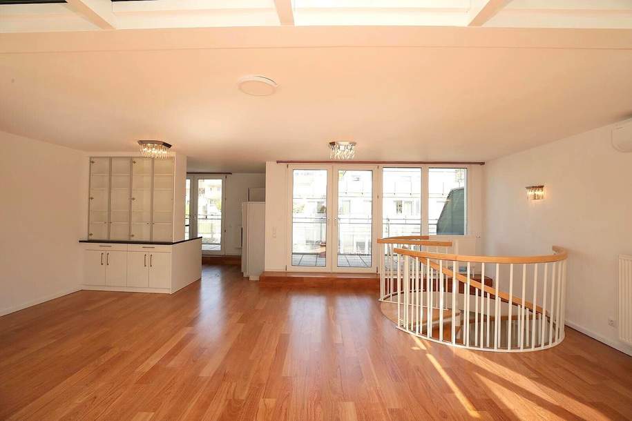 TOP PREIS !!! - KEINE SCHRÄGEN, Wohnfläche ca. 128,61 m² ist voll nutzbar - 1 Gartenterrasse + 5 zusätzliche Terrassen + 1 Garagenplatz, Wohnung-kauf, 990.000,€, 1180 Wien 17., Hernals