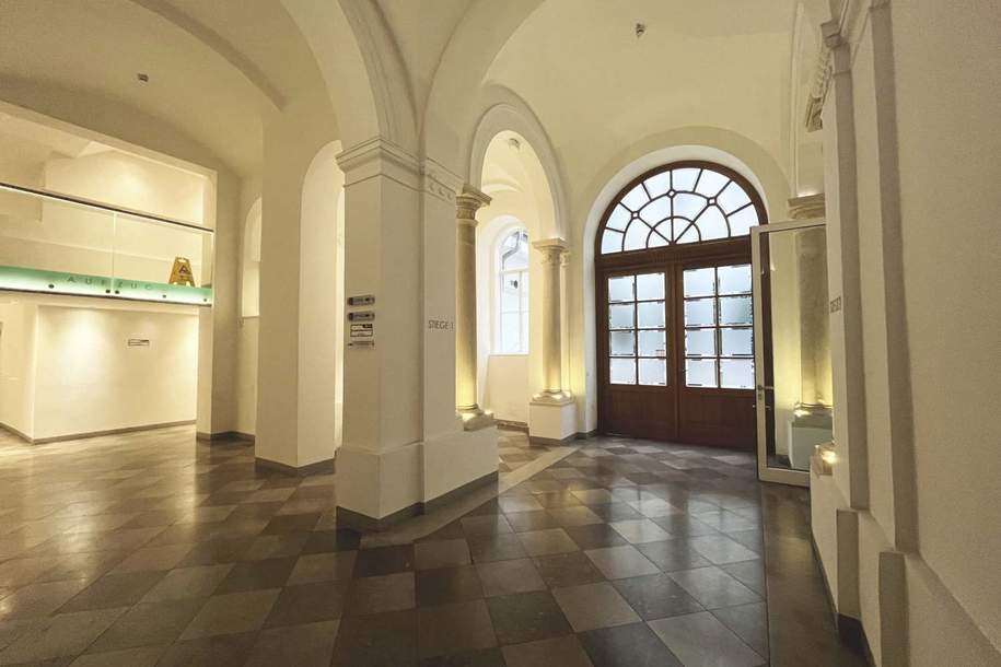 Unbefristet vermietetes 2-Zimmer-Büro - Top Lage im 1. Bezirk - Donaukanal und UBahn um´s Eck, Gewerbeobjekt-kauf, 531.000,€, 1010 Wien 1., Innere Stadt