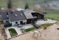 Exklusiver Pferdehof mit 2 Wohneinheiten, Reithalle & großem Grund in Hochneukirchen