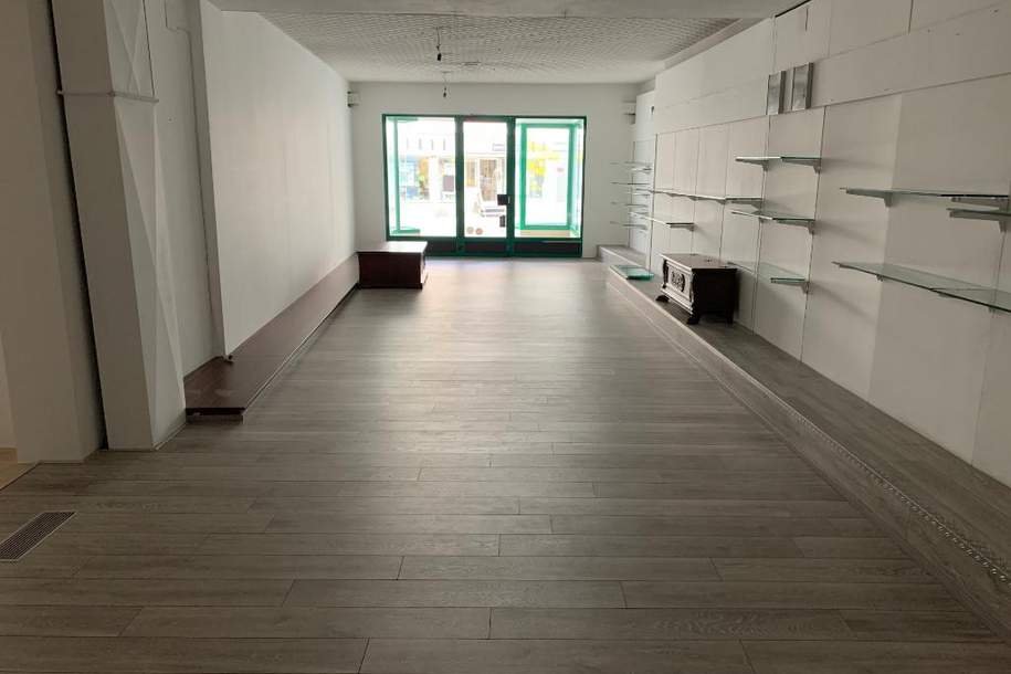 Großzügige Geschäftsfläche im Stadtkern von Mattersburg! Vielseitige Nutzungsmöglichkeiten!, Gewerbeobjekt-miete, 1.150,80,€, 7210 Mattersburg