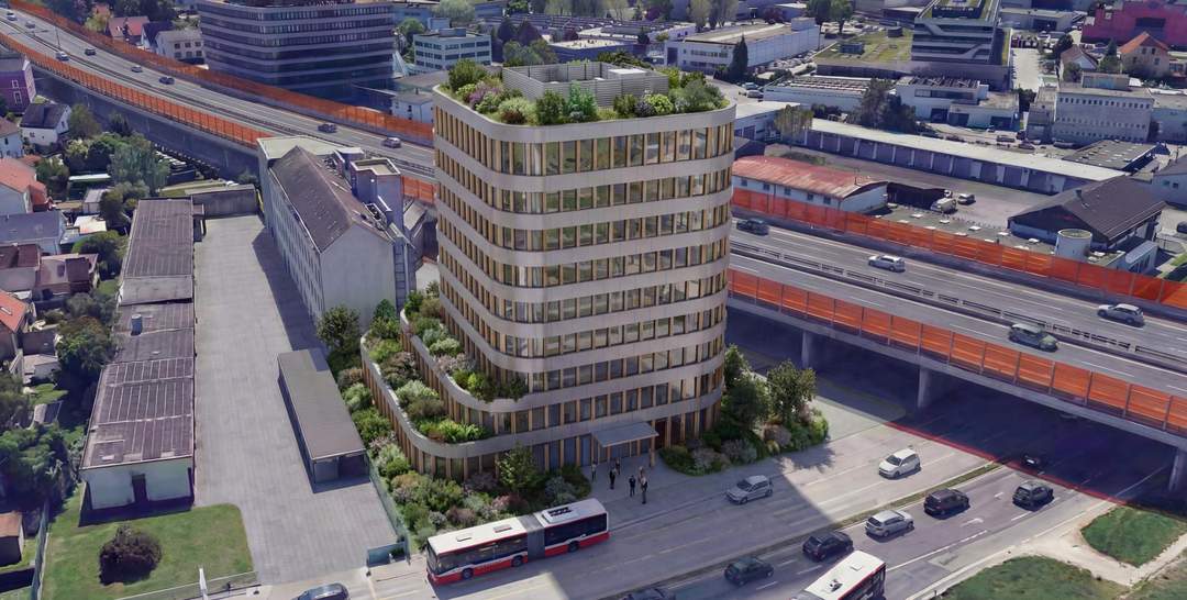 Neubauprojekt nahe Linzer Winterhafen