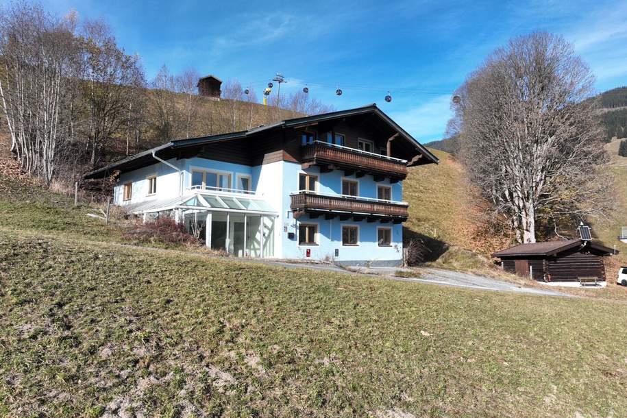 Landhaus am Bernkogellift in Saalbach mit touristischer Nutzung, Ski in - Ski out!, Haus-kauf, 2.250.000,€, 5753 Zell am See