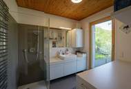 Nachhaltig wohnen mit Erdwärme – Architektenhaus in idyllischer Grünruhelage mit Weitblick