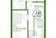 ANLEGERWOHNUNG - ZWEIZIMMERWOHNUNG MIT GROSSER LOGGIA - WIENER NEUSTADT