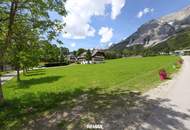 ABSOLUTE RARITÄT!!! Kleine Bauparzelle im Zentrum von Ramsau am Dachstein!