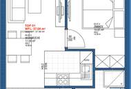 Eigentumswohnung in Ottakring: Vermietete bis 05/25 2-Zimmer-Wohnung mit Einbauküche - Sackgasse